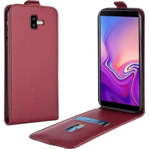 Flip Case for Samsung Galaxy J6+2018 J610 J610F SM-J610 6'' Leather Case for Samsung J6 Plus 2018 Phone Case