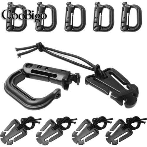 Sternum Buckle Web Dominator With Elastic Rope GRIMLOC D-Ring Carabiner Snap Hook Outdoor Tactical Backpack Kits