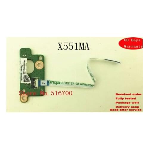 For ASUS X551MA Power Button Board cable 60NB0480-PS1040-200 SPARE PARTS