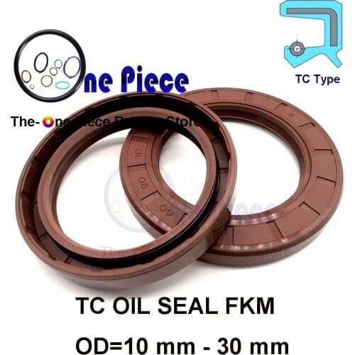 TC type shaft NBR TC Oil seal OD = 8-22 mm Simmer ring Rotary shaft seal Nitrile Seals Buna N gasket Metal+rubber