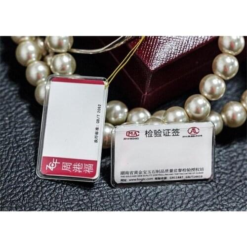 Mini Transparent Pvc Pouch Clear Price Name Tag Card Holder Sleeve Jewelry Price Tags Display Envelope