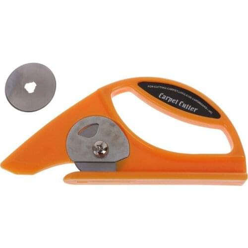 Multifunction Wallpaper Carpet Leather Linoleum Cardboard Paper Cutter Utility Knife Cutting Tool With Replacement Blade