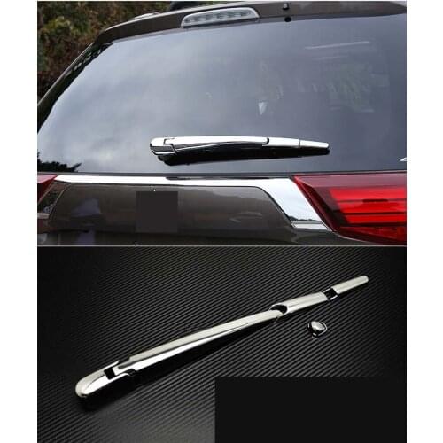 Chrome Tail Rear Window Wiper Cover Trim for 2016-2020 Mitsubishi Outlander 4PCS