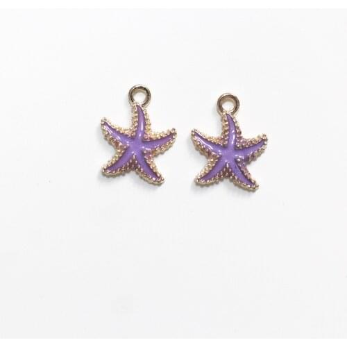 Novelty earrings Korean earrings quirky jewelry dripping starfish five-pointed star alloy jewelry accessories earring pendant