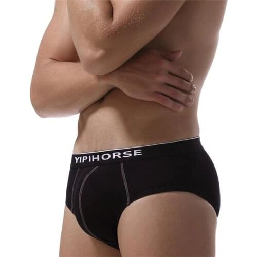 4pcs/lot Ropa Interior Hombre Gay Men Underwear Hot Men Briefs Underwear Pure Cotton Color Sexy Trunks Cuecas Gay Shorts Lot