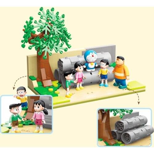 New 566PCS Ideas Disney Mickey Movie Steamboat Willie Ship Boat In Bottle Building Block Bricks Toy Children Gift Kid Christmas