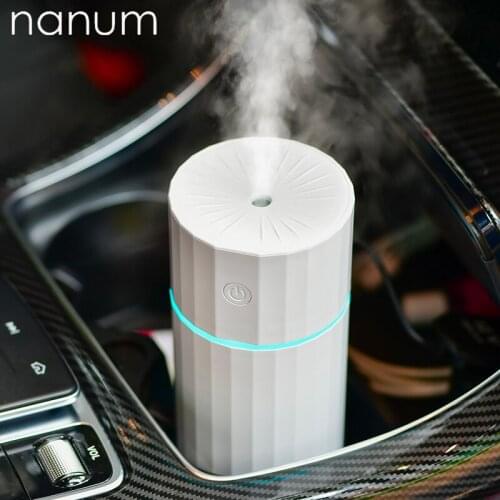 New Diamond Mini Ultrasonic Humidifiers Led Night Light Aroma Essential Oil Diffuser USB Fogger Car Air Freshener