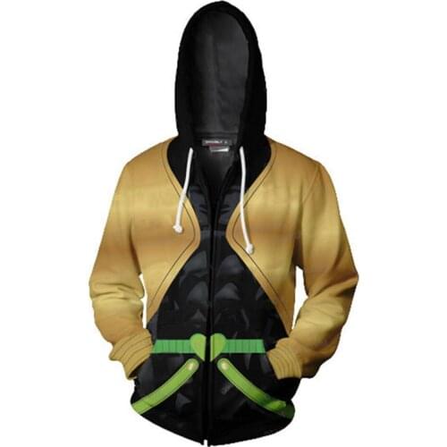 New Jojo Bizzare Adventure Clothing Hoodie Sweatshirt Adult Unisex New Year Christmas Clothes Gift Winter Long Sleeve Top Jacket