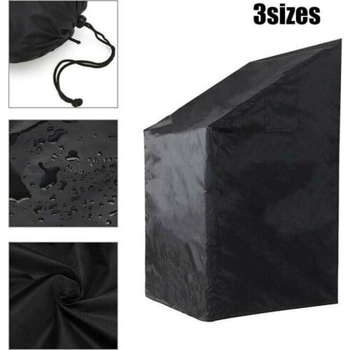 Waterproof Patio Chair Cover Heavy Duty Dust Rain Cover Outdoor Garden Yard Patio Furniture Protective Cover Waterproof Cover