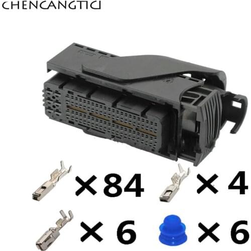 1 Set 94 Pin Way Tyco Amp Waterproof Socket ECU Automotive Wire Female Connector Plug 284743-1 DJ7941-0.6/1.5/2.8-21