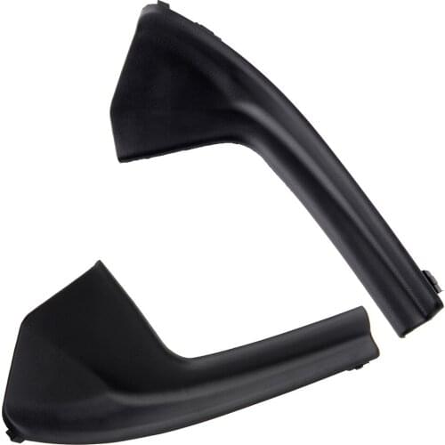 1 Pair 66895EL000 Black Car Side Cowl Front Outer Extension Trim 66894EL000 fit for Nissan Versa 2007 2008 2009 2010 2011