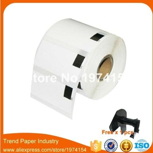 10 Refill Rolls Compatible DK-11209 Label 62mm*29mm 800Pcs Compatible for Brother Label Printer White Paper DK11209 DK-1209