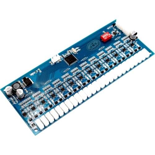 12V/24V RS485 locker Storage Cabinet controller electronic cabinet Lock Controller board 8CH 12CH 14CH 18CH 24CH 36CH