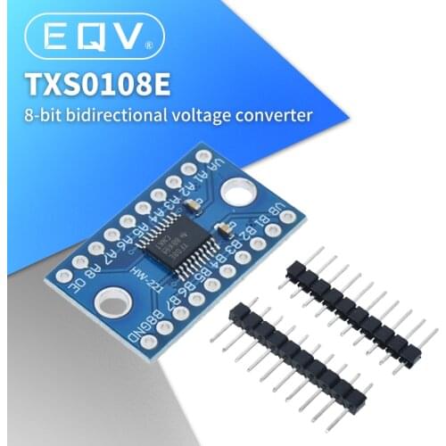 3.3V 5V TXS0108E 8 Channel Logic Level Bi-directional Converter Module TXB0108 Mutual Convert Module TXS0108