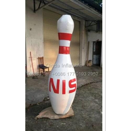 Free Air Pump 2m H Giant Bowling Ball Game Inflatable Bowling For Human Zorb Ball Game Funny Sport