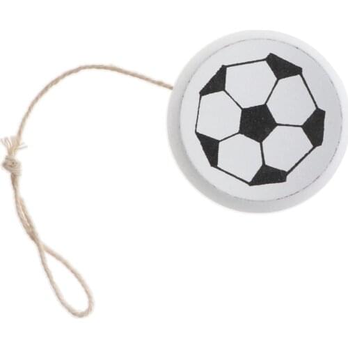 Kids Wooden Cute Bearing YoYo Fancy Moves Yo-Yo Ball Spin Creative Toys