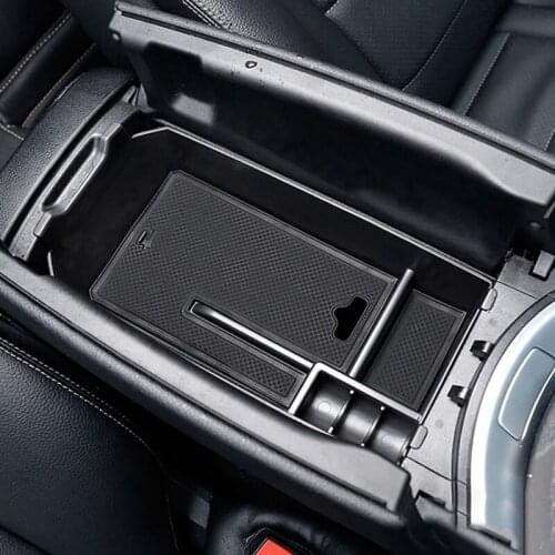 C GLC Class W205 2015+ Console Central Armrest Storage Box
