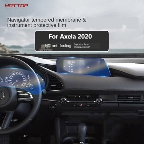 For Mazda 3 Axela 2020 Navigation Screen Tempered Glass Modified Instrument Film PASTE