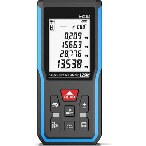 Laser Distance Meter High-definition Backlight Digital Range Finder High-quality Multifunction Rangefinder Level Test Tool