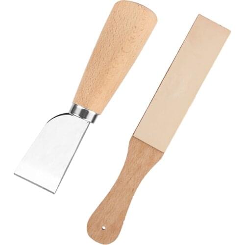 LMDZ Leather Knife Polishing Sharpener Grinding Polishing and Leather Sharp Cutting Knife Polishing Board for Leather Working