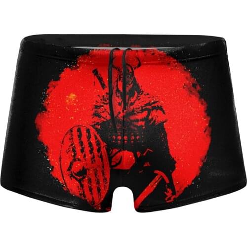 Men Bjorn swimming trunks Viking Warrior Vikings shorts Boy for the sea Pool