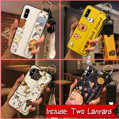 Soft Case Waterproof Phone Case For Wiko Y81 Cute Cover Soft Anti-knock Kickstand Durable New