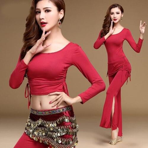 Belly Dance Costume Set Women for Performance Bollywood Competition Sexy Sequin Tops India Flamenco Salsa Oriental Bellydance