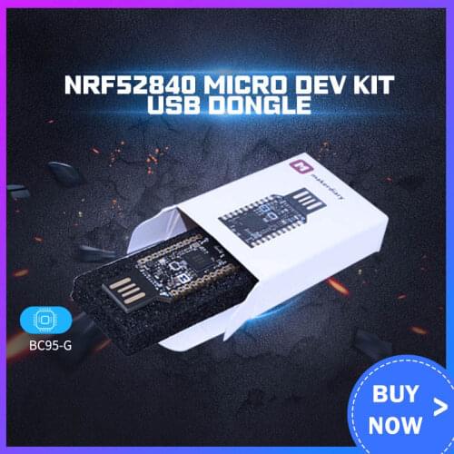 New! nRF52840 Micro Dev Kit USB Dongle