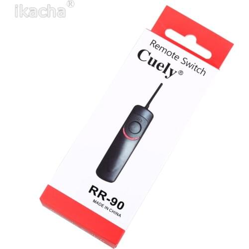 NEW RR-90 Wired Camera Remote Control Cord Controller Shutter Release Cable For Fujifilm Fuji X-M1 X-A1 X-E2 X-Q1 XM1 XE2