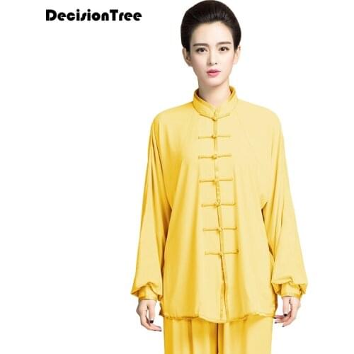 2021 chinese martial arts tai clothing jiu jitsu wushu uniform chinese kung fu wing chun performance uniforms men women
