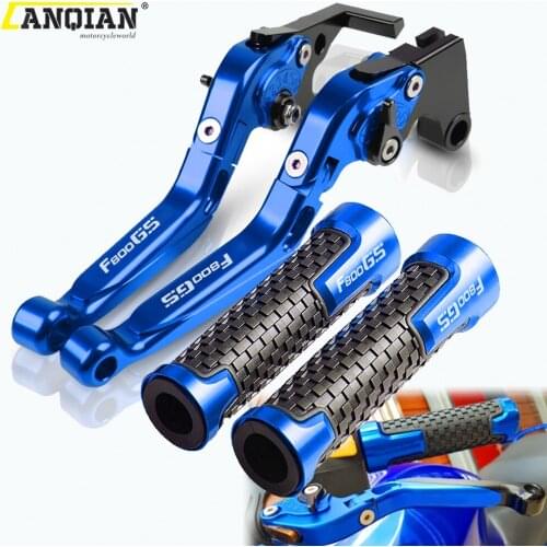 For BMW F800GS 2008-2016 2015 2014 2013 Motorcycle Accessories Adjustable Extendable Brake Clutch Lever HandleGrip F800 F 800 GS