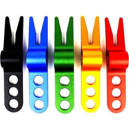 Mini Foldable Golf Divot Golfer Aluminum Alloy Putting Green Fork Golf Divot Cleaner Golf Pitchfork Marker Tool Pitch Accessory
