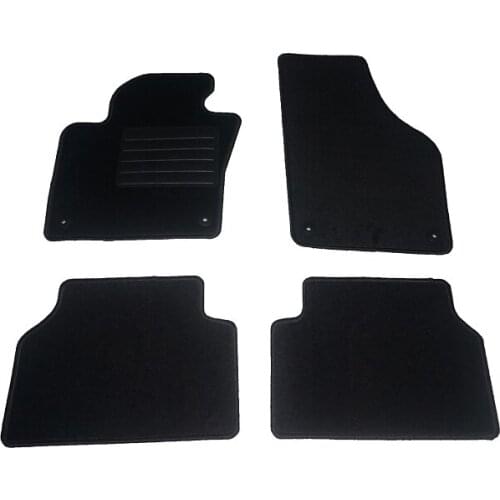 Tiguan from 07.2007 to 05.2015 in carpet mats with latches fisaggio