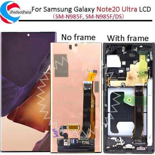 Super Amoled 6.9'' For Samsung Galaxy Note20 Ultra lcd display with touch screen digitizer for Samsung Note 20 Ultra lcd display
