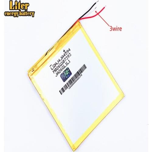 3 line 3.7V,6000mAH,4593105 Original L G battery polymer lithium ion battery;SmartQ T20,VI40 A86 Dual Core P85 Tablet PC