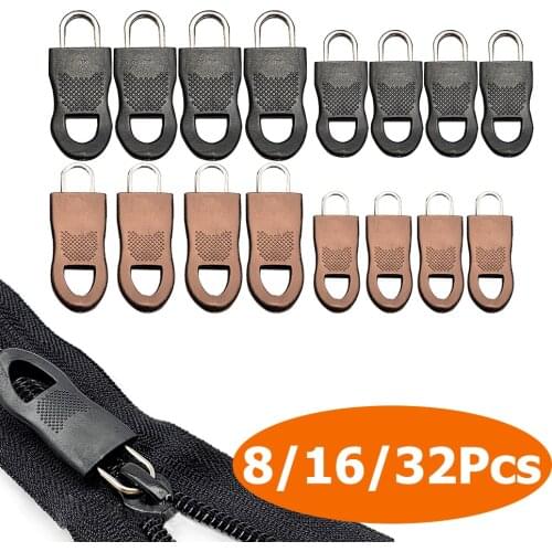 8-32PCS Detachable Zipper Puller Replacement Zip Fixer Repair Kit Travel Bag Suitcase Backpack Tent Clothing Zipper Pull Fixer