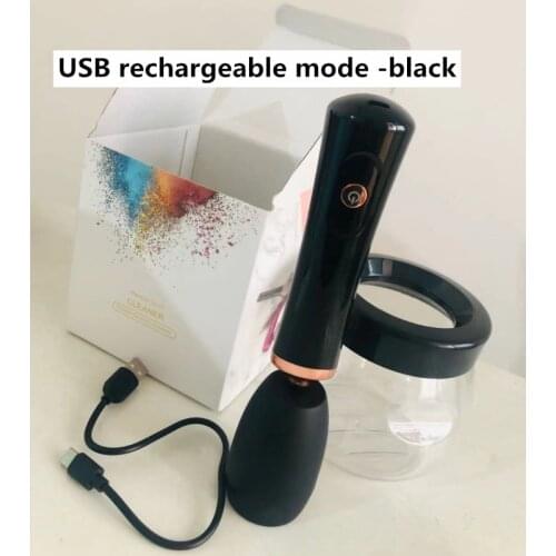 Fast Electric Makeup Brush Cleaner Dryer Rechargeable Make up Brushes Washing Cleanser Cleaning Machine Tool