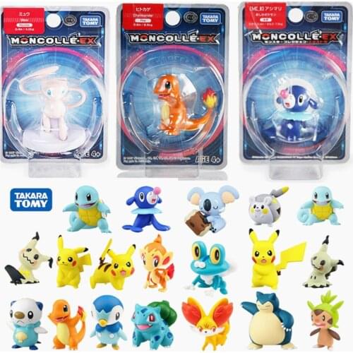 Original Pokemons Figure Mudkip EX Action Figures Toys For Kids Gift Hot Magic Funny Anime Figure
