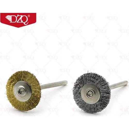 Hot sale abrasive tool finishing tool stainless wire wheel round shape copper wire wheel