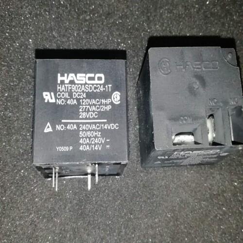 HATF902ASDC24-1T 24VDC 40A 120VAC DIP4 T91 HASCO RELAY 1 From A, New and original 1pcs/lot