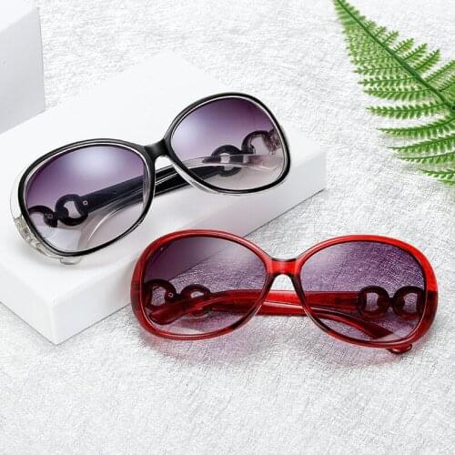 Classic Round Sunglasses Women 2021 Luxury Brand Big Frame Vintage Gradient Sun Glasses Female Shades