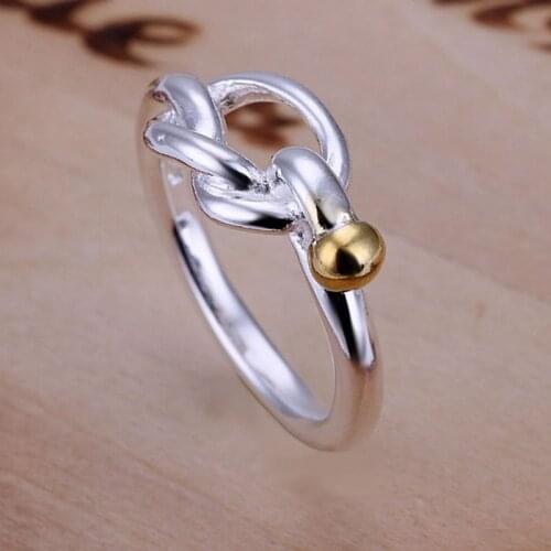 Ring sterling-silver-jewelry Ring Silver Trendy Jewelry Ring Unisexs Bean Jewelry Wholesale Free Shpping qpwo LR044-8