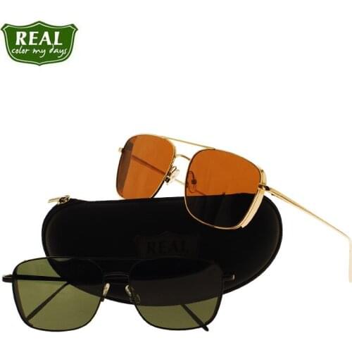 Fashion Classic Sunglasses Ultra Light Metal Stainless Steel Pilot Eyeglasses For Men Women Pilot Fishing trend Glasses