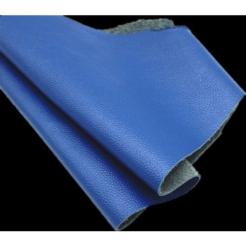 Leather Cowhide Fabric Top Layer Cowhide Navy Blue Sofa Bed Furniture Leather Whole Cowhide Handmade Diy Leather