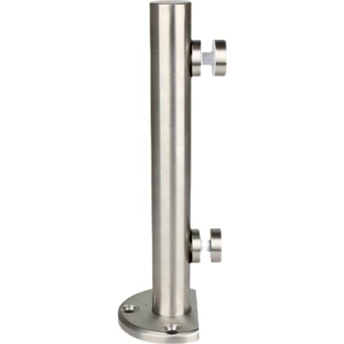 New Stainless Steel Staircase Column 304 Balcony Glass Guardrail Handrail Support