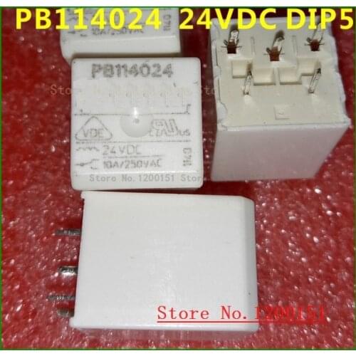 PB114024 24VDC PB114012 PB134012 PBH34012 PB514012 12VDC relay DIP-5