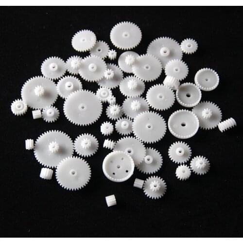 Plastic gear 0.5 modulus gear DIY bag toys plastic gear motor transmission model