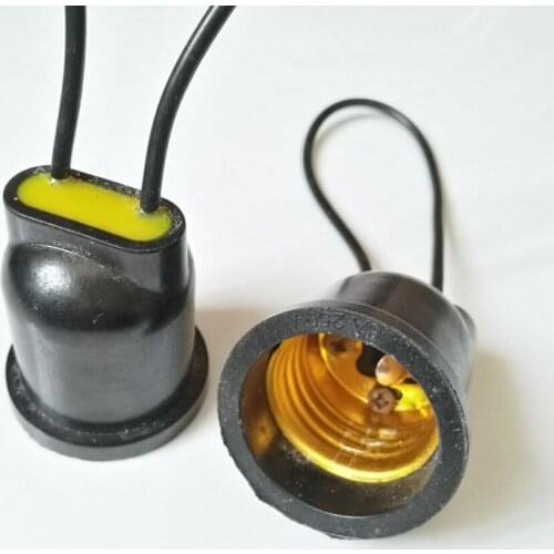 Plastic Waterproof E27 Holder Socket LED Lampholder x10