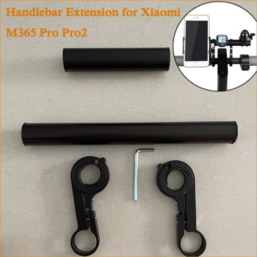Aluminum Alloy Expansion Bracket Handlebar Extender Phone Bar for XIAOMI M365 Pro Pro2 1S Electric Scooter Bicycle Accessories