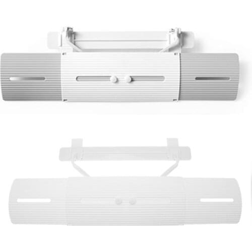 Adjustable Air Conditioner Deflector Universal Windshield Cover Air Conditioning Baffle Shield Wind Guide Anti-Wind Shield